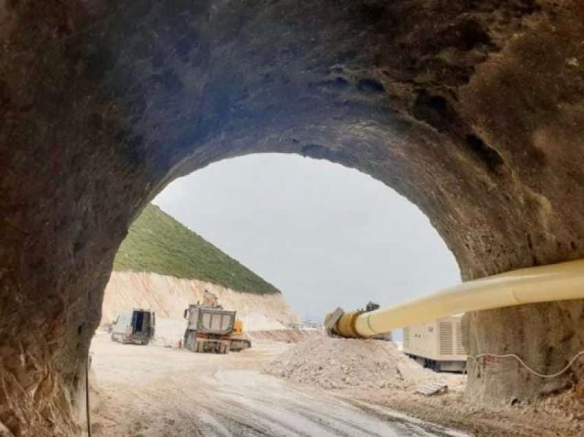 Hapen 1,200 metrat e parë të Tunelit të Llogarasë