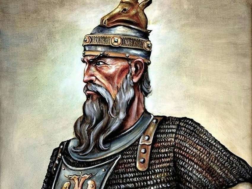 Stema e rrallë e Skënderbeut - tri kështjellat dhe këmbët e shqiponjës