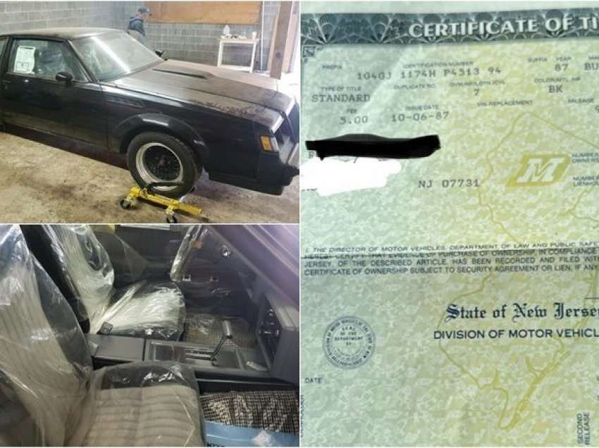 Një Buick GNX i vitit 1987 me rreth 14 mijë kilometra të kaluara ishte fshehur në një hambar për 35 vjet