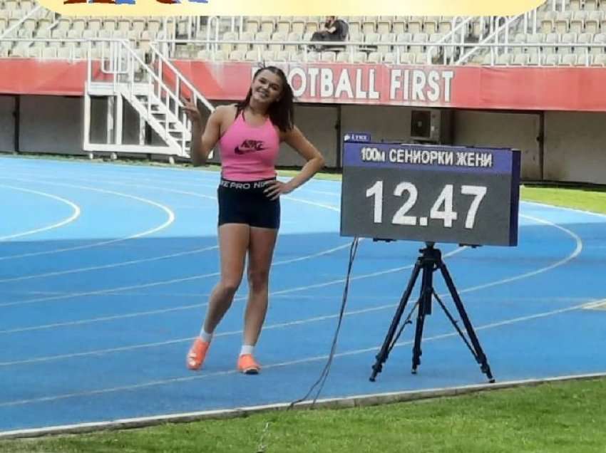 Sara Susuri në formë, shënon rekord të Kosovës