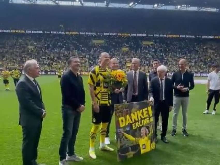 Borussia Dortmund përshëndetet nga Halaandi