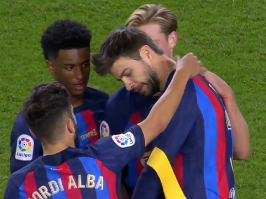 Lamtumira e tij në “Camp Nou” ishte emocionuese