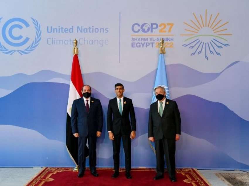 ​Udhëheqësit botërorë hapin bisedimet për klimën në Sharm el-Sheikh të Egjiptit