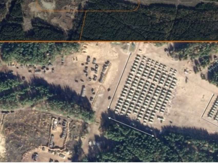 Mijëra trupa ruse mund të jenë kthyer në Bjellorusi, Imazhet satelitore tregojnë forcimin e ushtrisë