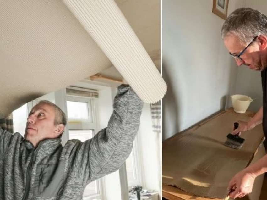 Nuk përballon dot faturat e energjisë, 51-vjeçari izolon shtëpinë e tij me kartona