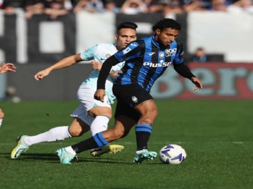 ​Mbyllet me dy gola të shënuar pjesa e parë mes Atalantës dhe Interit