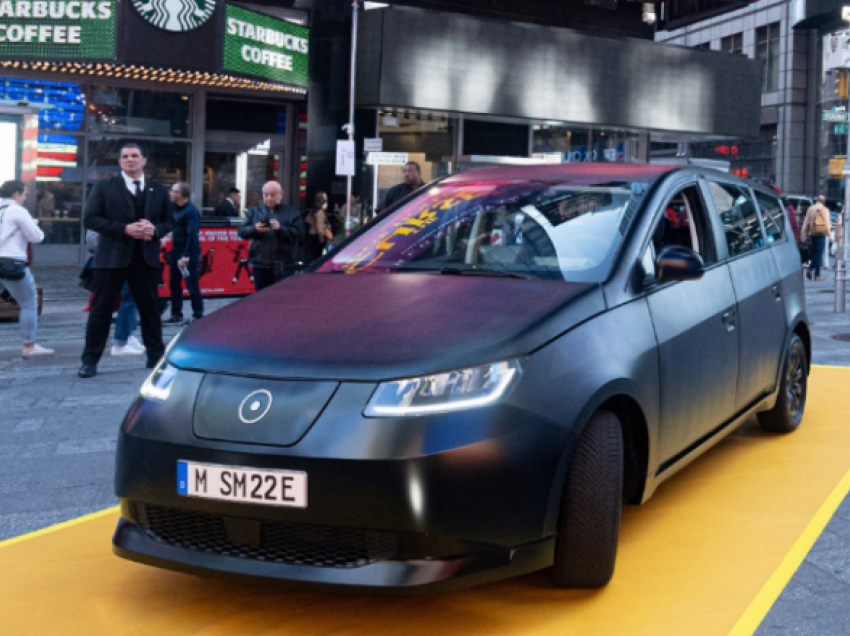 Sono Motors ekspozon në SHBA veturën solare, Sion