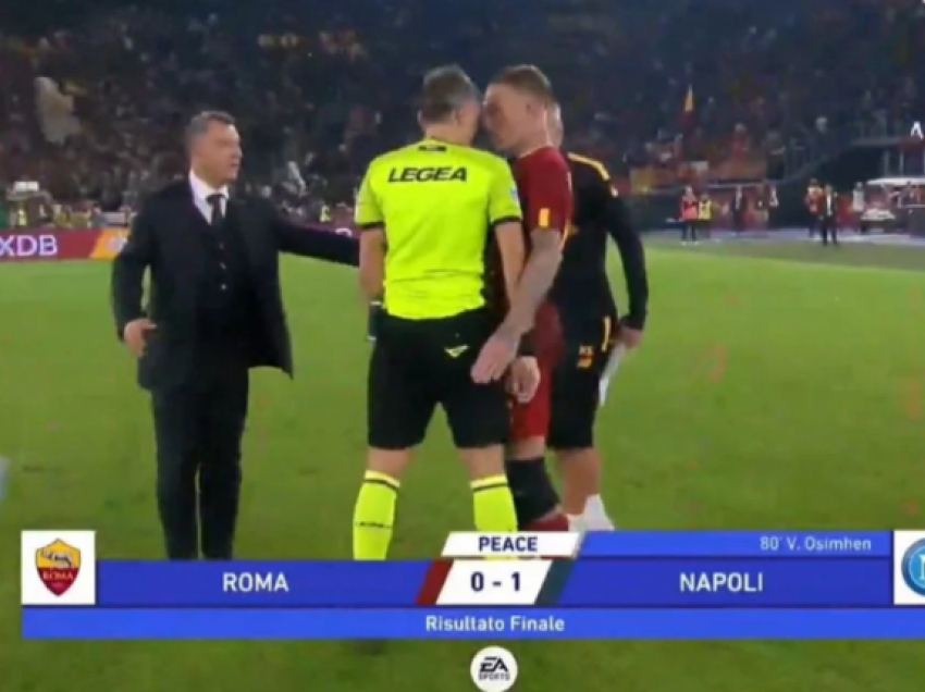 Plas skandali pas ndeshjes mes Romës dhe Napolit