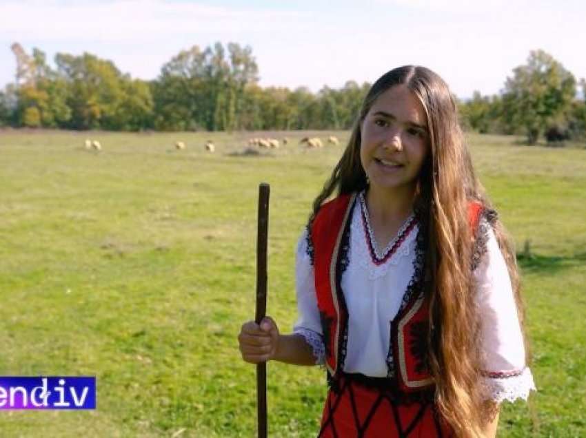Po njihet si “Baresha e Deçanit”, 13-vjeçarja mahnit me zërin e saj dhe dashurinë që ka për delet