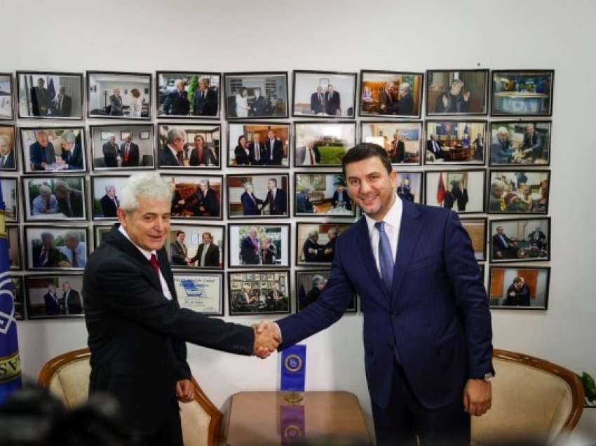 Memli Krasniqi vizitë zyrtare në Maqedoninë e Veriut, shqiptarët rol vendimtar në proceset politike