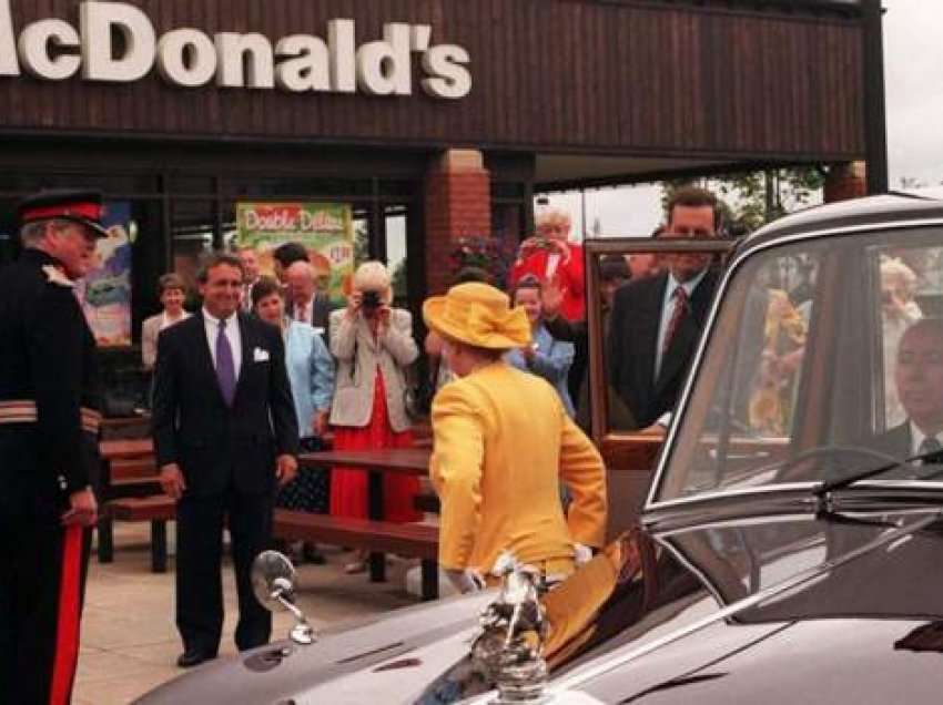 McDonald's do të mbyllë të hënën të gjitha restorantet në Britani, në nderim të Mbretëreshës