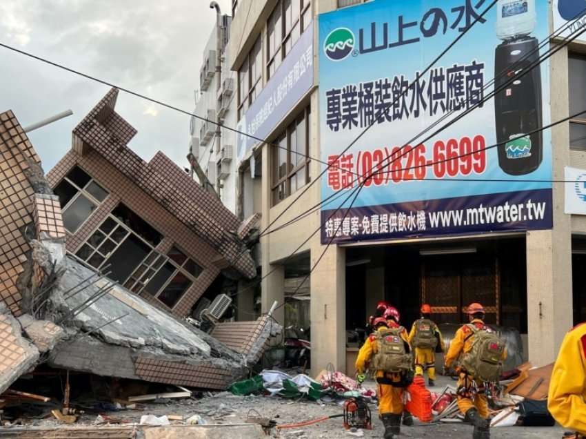 Tërmet i fortë në Tajvan