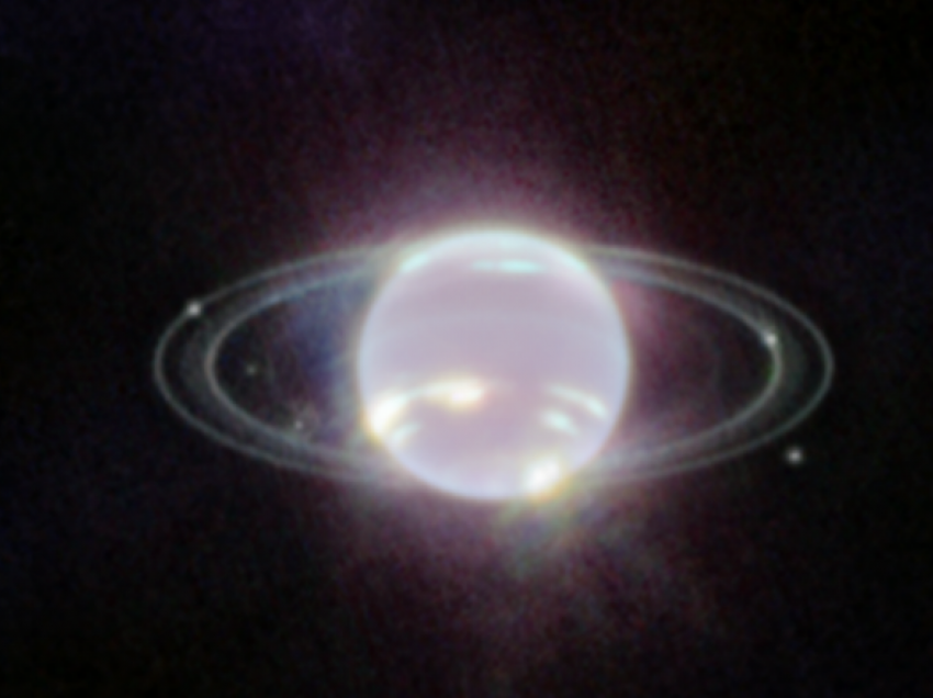 Teleskopi James Webb fotografon unazat dhe hënat e Neptunit
