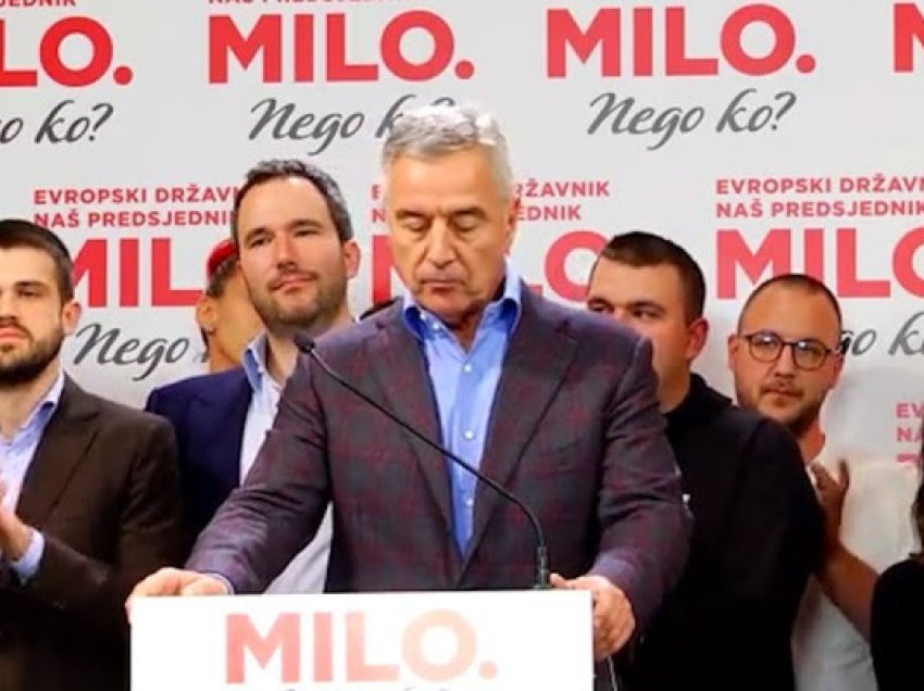 ​Gjukanoviq pranon humbjen në zgjedhjet presidenciale në Malit të Zi