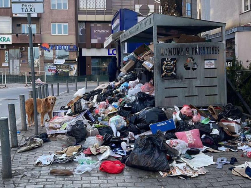 Situatë alarmante me menaxhimin e mbeturinave në Prishtinë