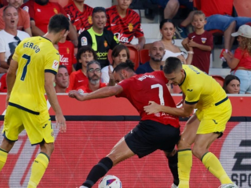 Muriqi titullar në humbjen e Mallorcas ndaj Villarealit