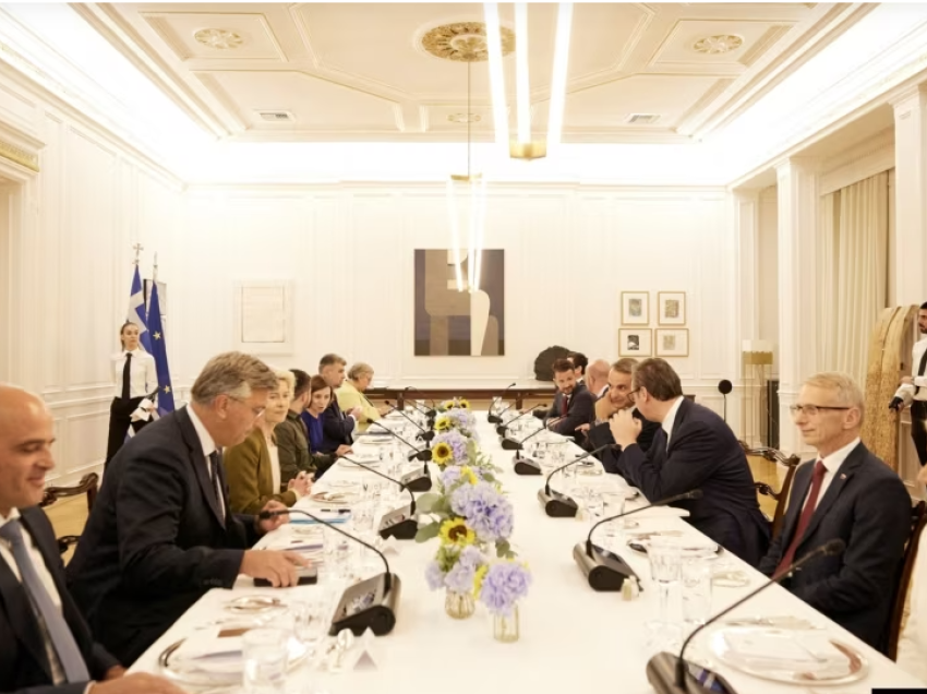 Udhëheqësit e Ballkanit mbështesin Ukrainën dhe kërkojnë përkrahjen e BE-së për rajonin