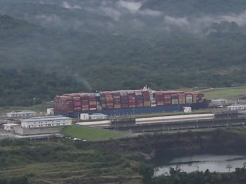 Mbi 200 anije të bllokuara në Kanalin e Panamasë pas rënies së nielit të ujit