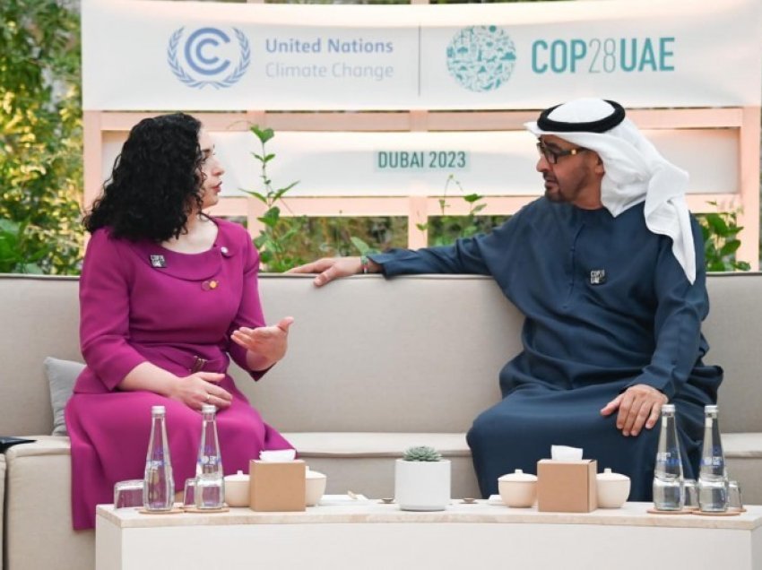Osmani takon presidentin e Emirateve, flasin për thellimin e bashkëpunimit