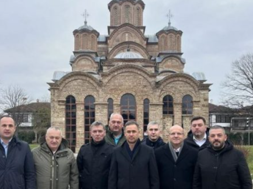 Disa nga anëtarët e listës opozitare “Serbia kundër dhunës” vizituan Kosovën