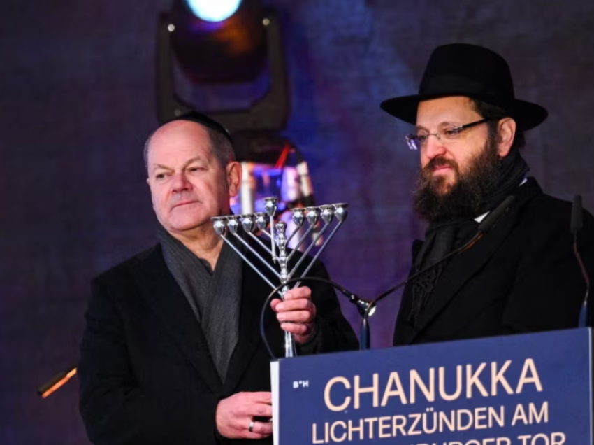 Scholz bën thirrje për solidaritet me hebrenjtë, në nisje të festës së tyre