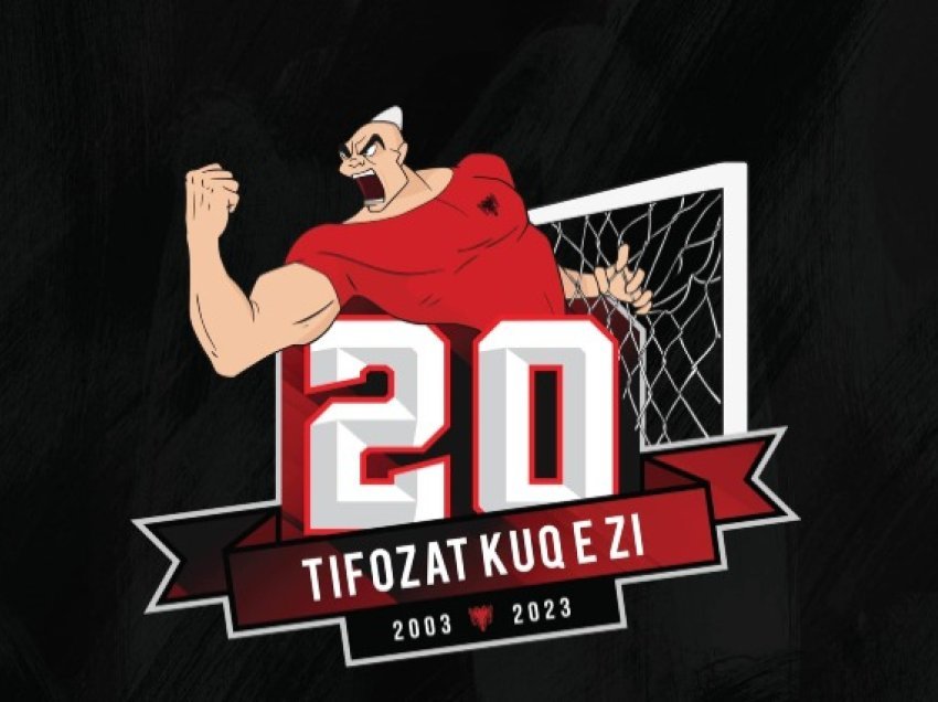 Gjithmonë në mbështetje të kombëtares, Tifozat Kuq e Zi festojnë 20-vjetorin