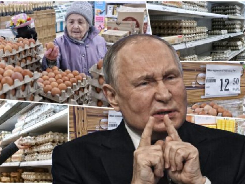 Mirë se vini në Rusinë e Putinit 2023: Njerëzit qëndrojnë në radhë për vezë të shtrenjta, skena si apokalipsi