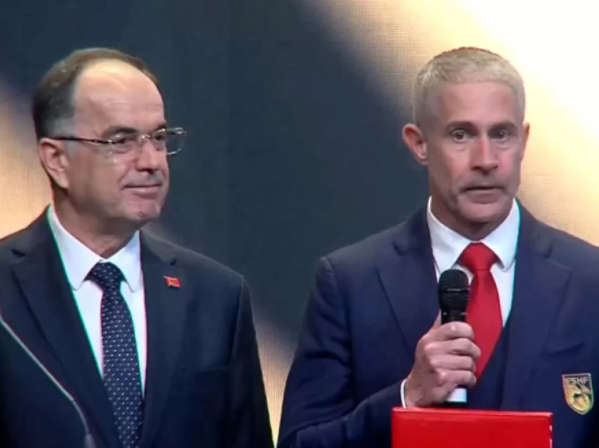 Sylvinho merr kombësinë shqiptare, Presidenti i dorëzon dekretin në Mbrëmjen e Madhe të Yjeve të Futbollit