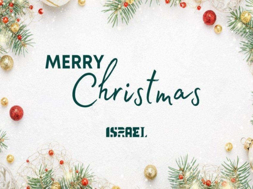 Ambasadorja e Izraelit Tamar Ziv uron festën e Krishtlindjes