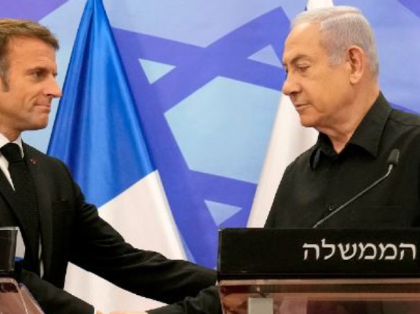 Macron bisedë telefonike me Netanyahu, thirrje për armëpushim të përhershëm në Gaza