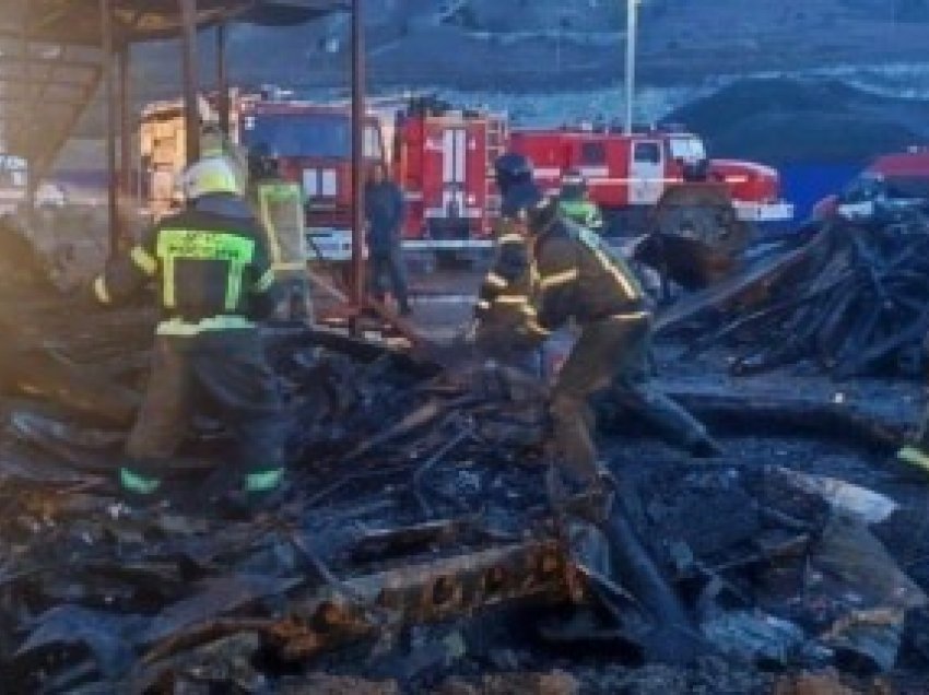 Tetë të vdekur nga zjarri në një kantier ndërtimi në Krime