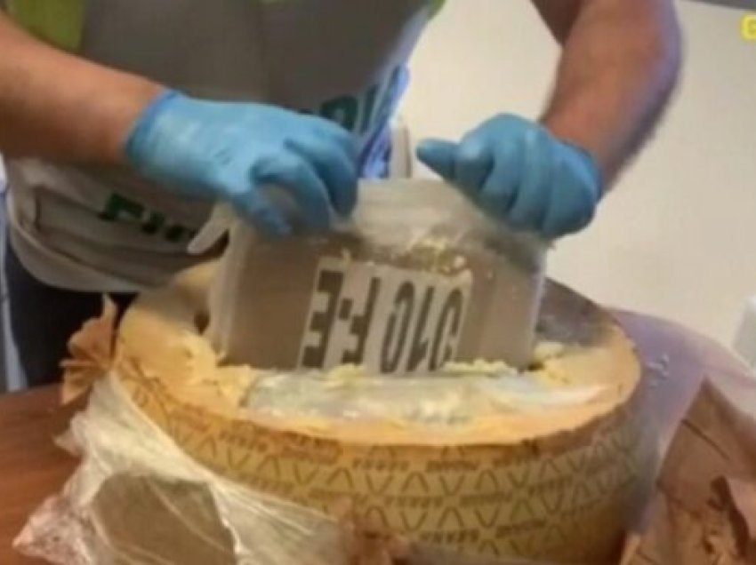 Kokainë brenda djathit parmixhano, shkatërrohet banda e drogës në Itali. Në krye të saj një shqiptar