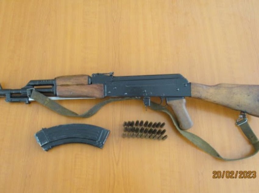 Konfiskohet një armë dhe municion në Malishevë