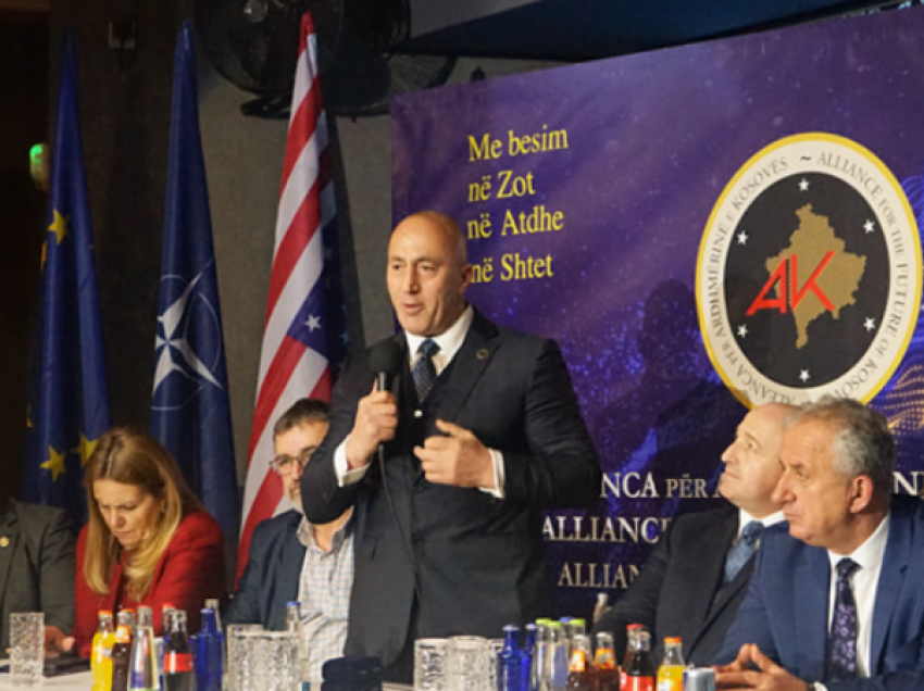 Haradinaj: AAK adresë e secilit bashkatdhetar që beson në një Kosovë të fortë