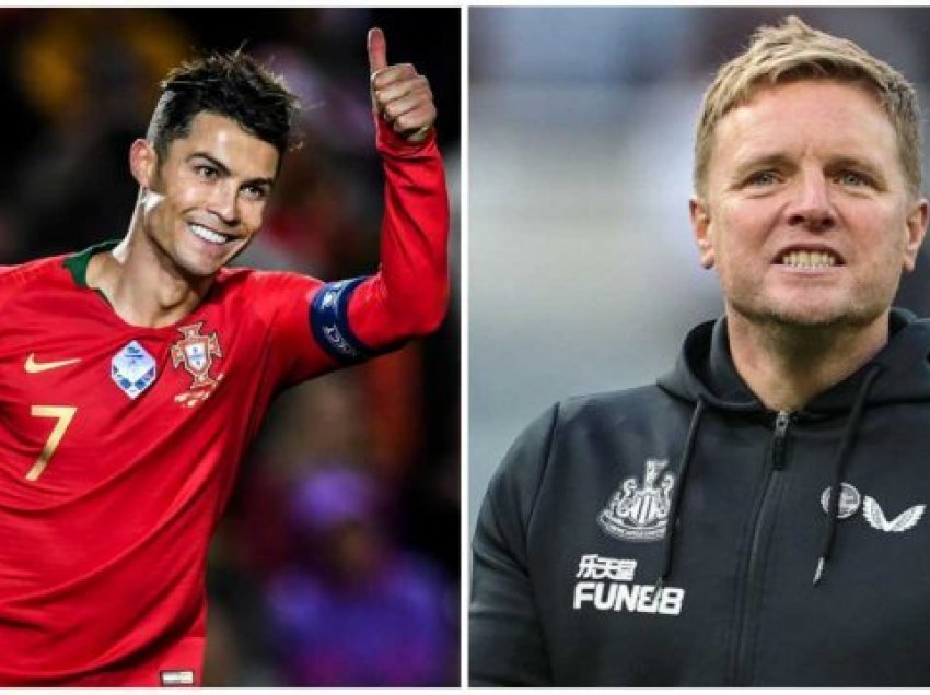 Trajneri i Newcastlet flet rreth spekulimeve për transferimin e Ronaldos