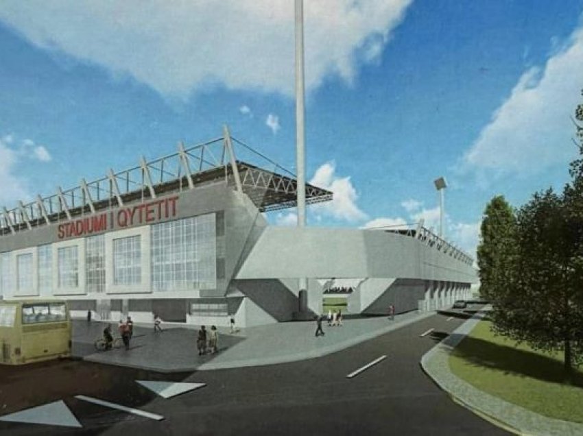 Vazhdon ndërtimi i stadiumit të Gjakovës, Gjini nënshkruan kontratat