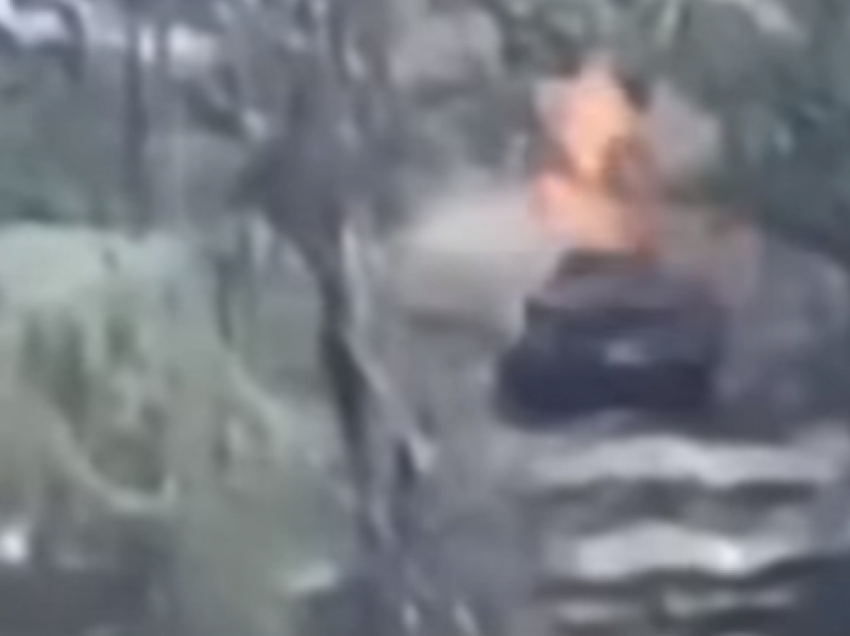 Ukraina shkatërron tankun rus afër Bakhmutit