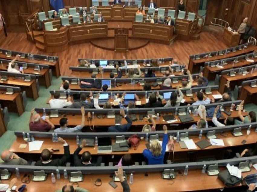 Kuvendi miratoi Projektligjin për Institutin e krimeve të kryera gjatë luftës në Kosovë