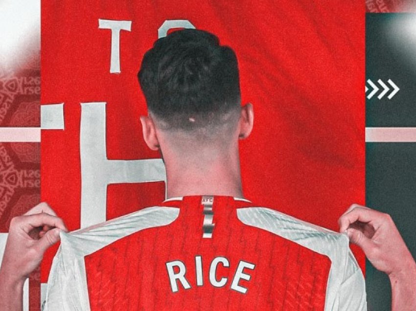 Ky është numri që Rice do ta bartë në fanellë te Arsenalit