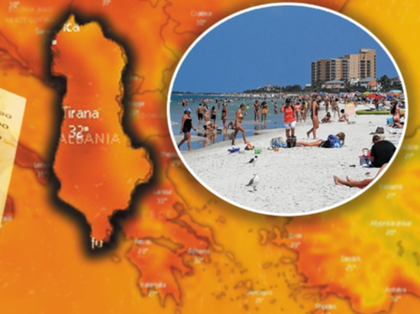 I nxehti afrikan “pushton” Shqipërinë edhe në fundjavë, “digjet” Tirana e Berati