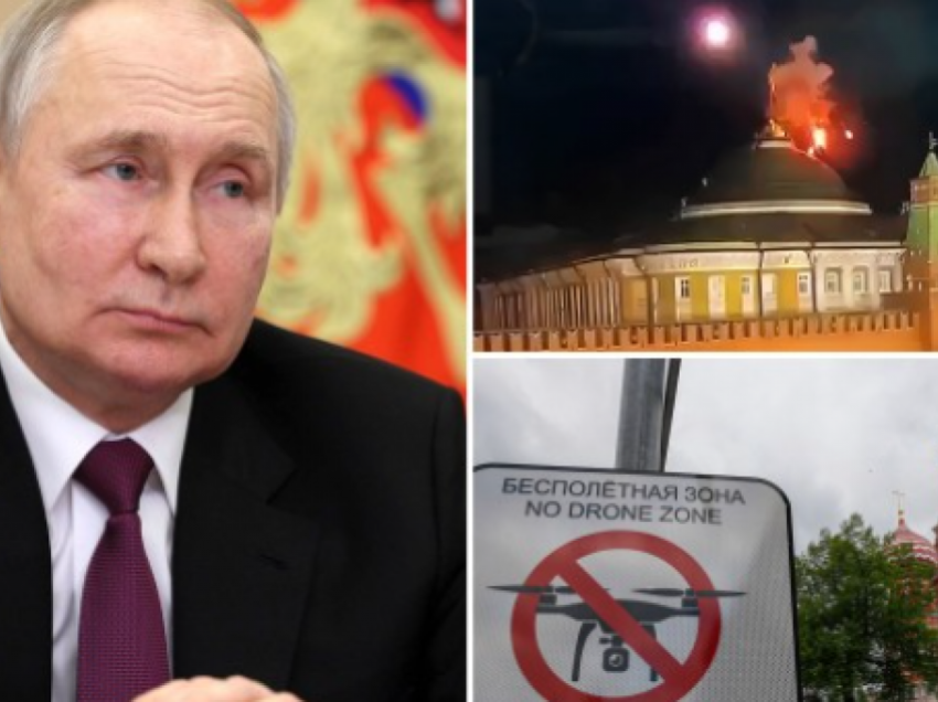 Sulmet me dron në Moskë, “fillimi i fundit” të Vladimir Putinit