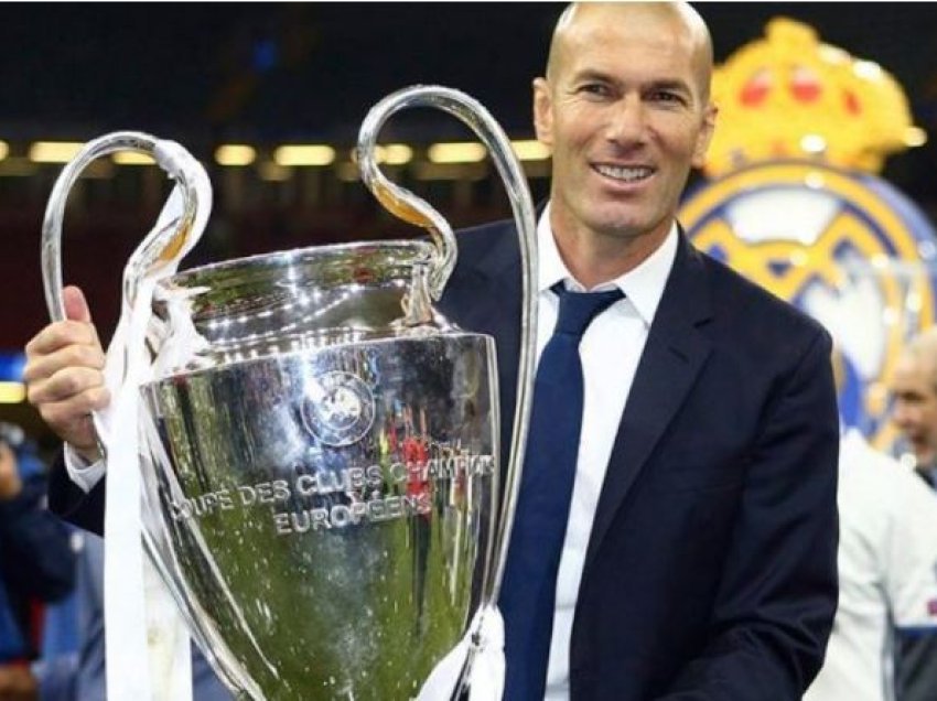 Presidenti i Real Madridit dëshiron që Zidane të kthehet