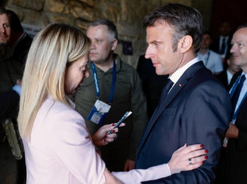 ​Macron-Meloni diskutojnë mbështetjen e përbashkët për Ukrainën
