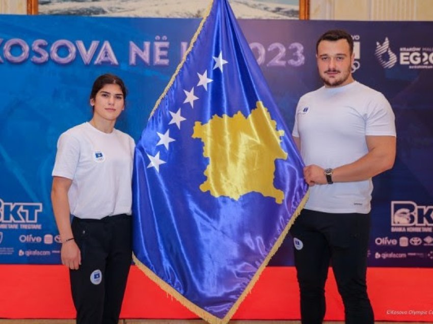 ​Sadiku e Ramadani bartin flamurin e Kosovës në Lojërat Evropiane