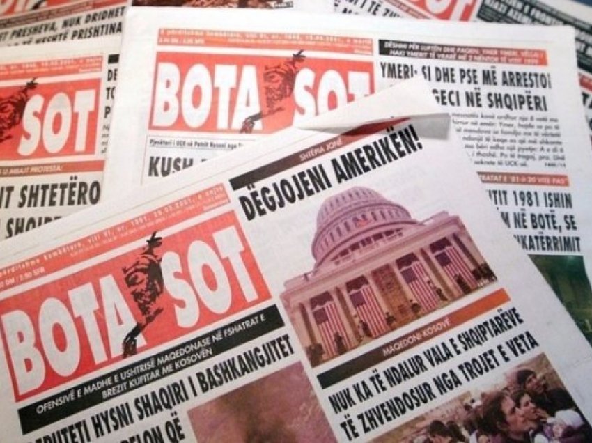 ““Bota sot” histori suksesi”, publicisti flet në 28 vjetorin e themelimit: E vetmja gazetë që kërkoi zbulimin e vrasjeve politike