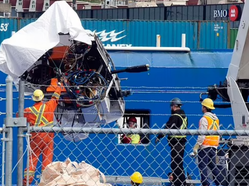 Mbeturinat e zhytëses “Titan” sillen në Kanada dhjetë ditë pas ‘përplasjes katastrofike’ në Atlantik