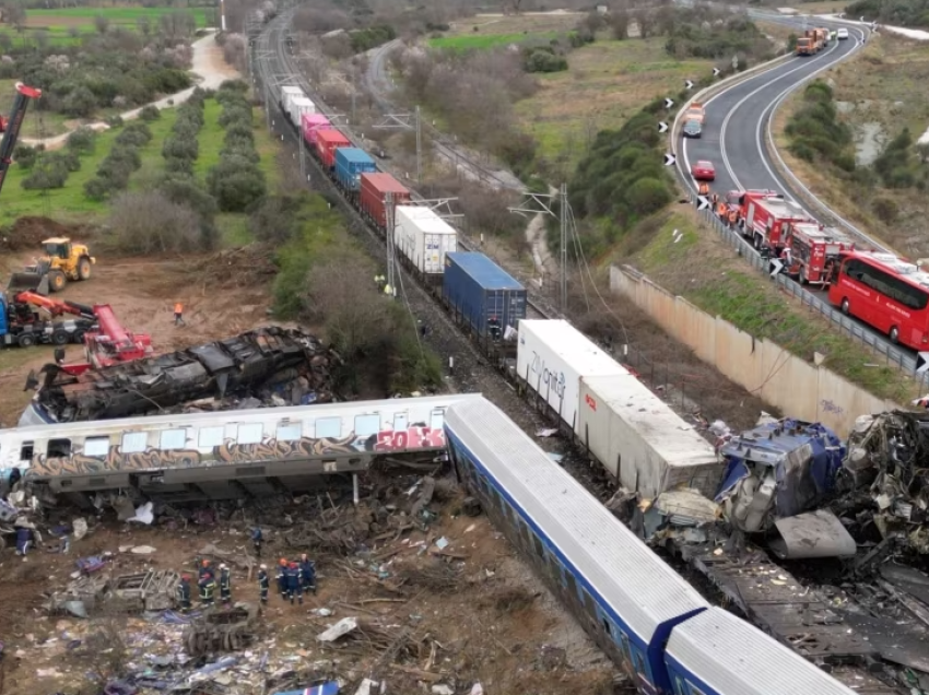 Katër shqiptarë në mesin e viktimave të aksidentit me trena në Greqi
