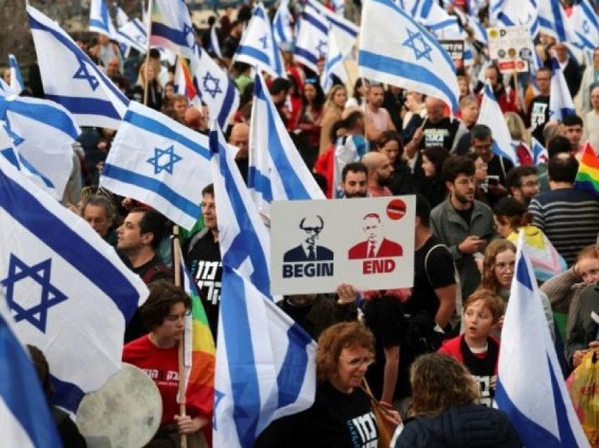 Izraeli i përfshirë nga protesta masive prej muajsh, kërkohet ndalimi i reformës në drejtësi
