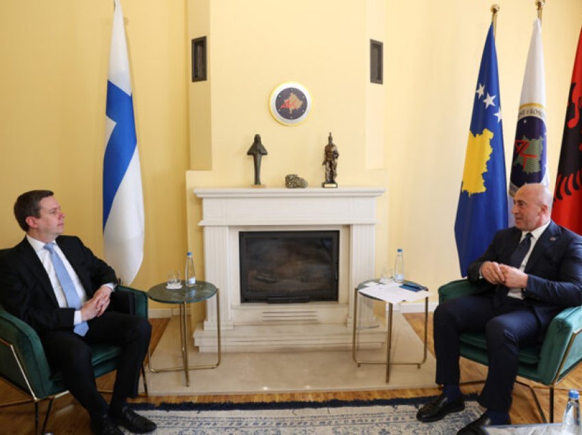 Haradinaj takon ambasadorin finlandez, diskutojnë modalitetet që Finlanda mund të japë në fazën e zbatimit të marrëveshjes Kosovë-Serbi