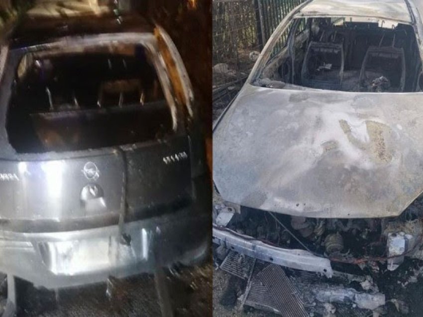 E konfirmon edhe Policia: Dy vetura të serbëve të Kosovës me targa RKS digjen në Zubin Potok